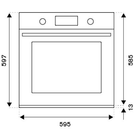 ���� ���� 60 �"� ���� BERTAZZONI ������� ��� F6011MODPLC ���� MODERN