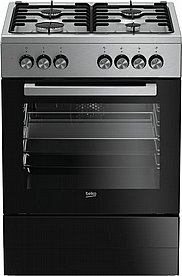 תנור משולב כיריים גז 72 ליטר 6 תוכניות 4 מבערים Beko FSE62120DXDSL - צבע נירוסטה תנור משולב כיריים גז 72 ליטר 6 תוכניות 4 מבערים Beko FSE62120DXDSL - צבע נירוסטה