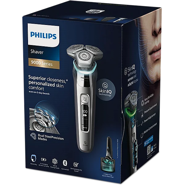 Shaver series 9000 ����� ����� ������ ������ ��� ����� �� SkinIQ S9975/55