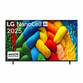 �������� ���� LG 55" NANO 55NANO80A6A 4K - ������ �"� ������ �����