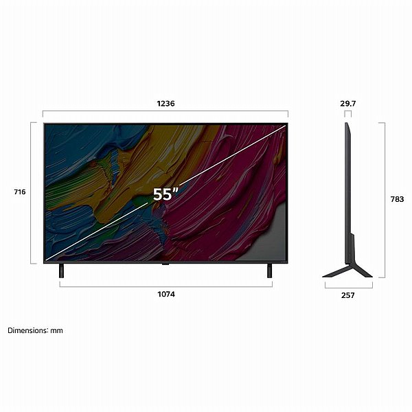 �������� ���� 55" LG 4K QNED �� �� 55QNED80A6A