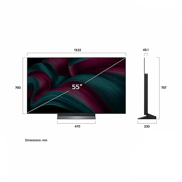 �������� ���� 55" LG 4K OLED  OLED55C56LA