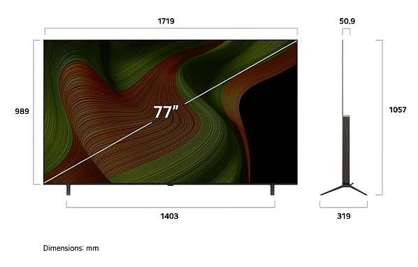 �������� ���� 77" LG 4K OLED OLED77B56LA