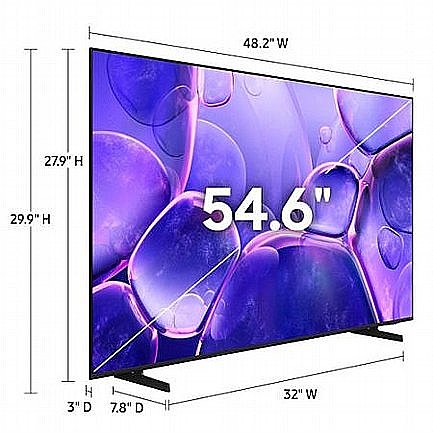 �������� "55 SAMSUNG 4K UHD ������ ��� 55U8000F *��� 2025 ����� ����� �� ������ �����*