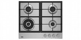 כיריים גז 4 להבות 60 ס"מ דגם HIAW64235SX בקו Beko נירוסטה כיריים גז 4 להבות 60 ס"מ דגם HIAW64235SX בקו Beko נירוסטה