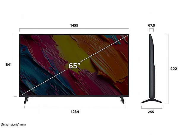 �������� ���� 65" LG QNED �� �� ��� 65QNED70A6A ������ �����**