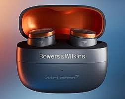������� ���-���� �������� Bowers & Wilkins Pi8 McLaren Edition - ��� Galvanic Grey & Papaya