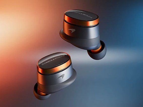 ������� ���-���� �������� Bowers & Wilkins Pi8 McLaren Edition - ��� Galvanic Grey & Papaya