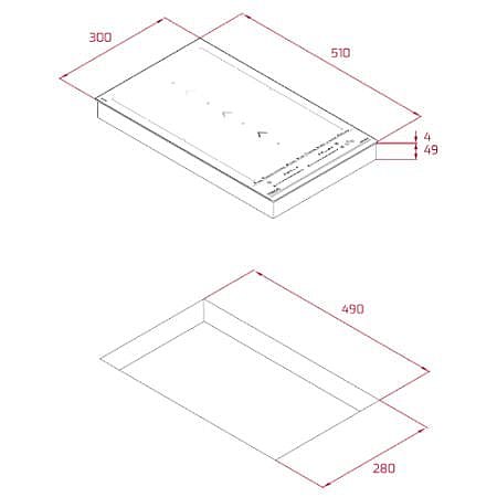 ������ ��������� ���� 30 �"� ���� TEKA ��� ��� IZS34700MST