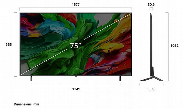�������� ���� LG 75" QNED 75QNED86A6A 4K - ������ �"� ������ �����